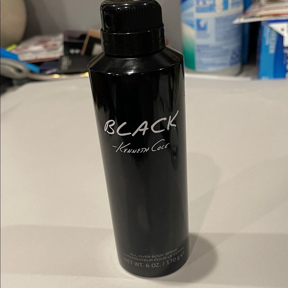 Kenneth Cole Black Body Spray for men all over body spray 6 oz